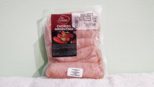 Chorizo Argentino 628g / Don Cristobal