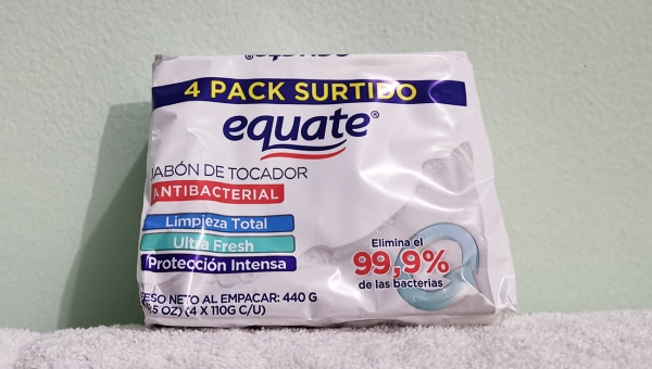 Jabon Tocador 4-pack 440g / Equate