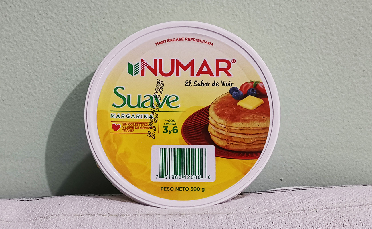 Margarina Numar Suave 500g, Supermercados Unidos, Pali, Flores, Heredia 28072023