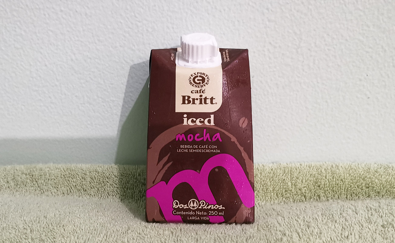 Bebida Cafe estilo Mocha 250ml / Britt, Dos Pinos, Super San Agustin, San Francisco, Heredia, Costa Rica-10082023