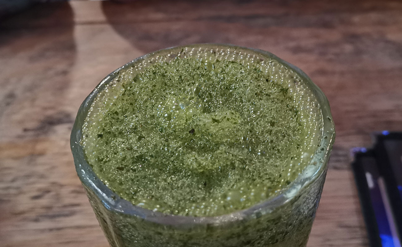 Batido Limonada y Yerbabuena / Restaurante la Casona de Laly, Guayabos, Curridabat, San José-03092023