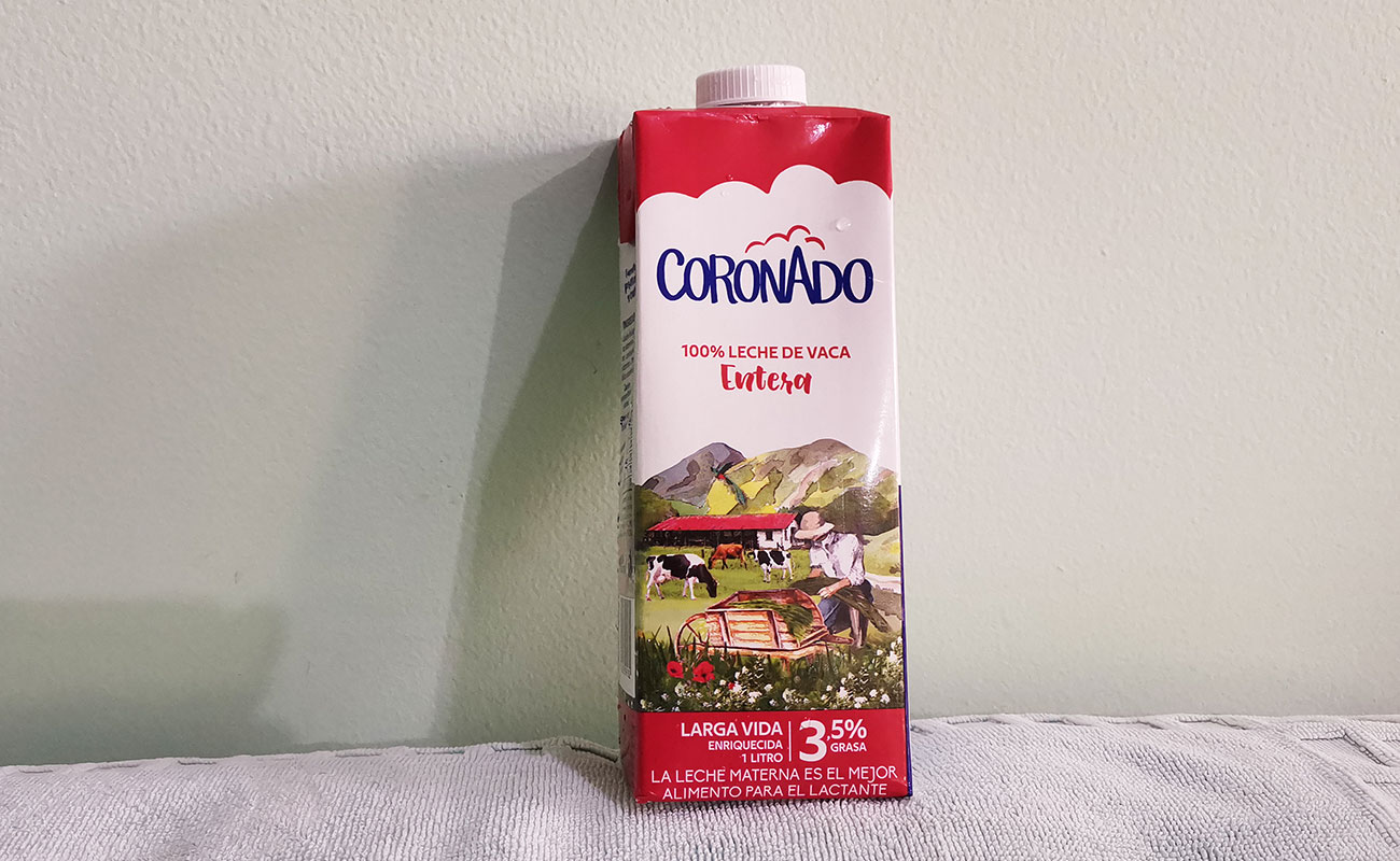 Leche Entera 1L/ Coronado, Walmart San Francisco Heredia 24092023