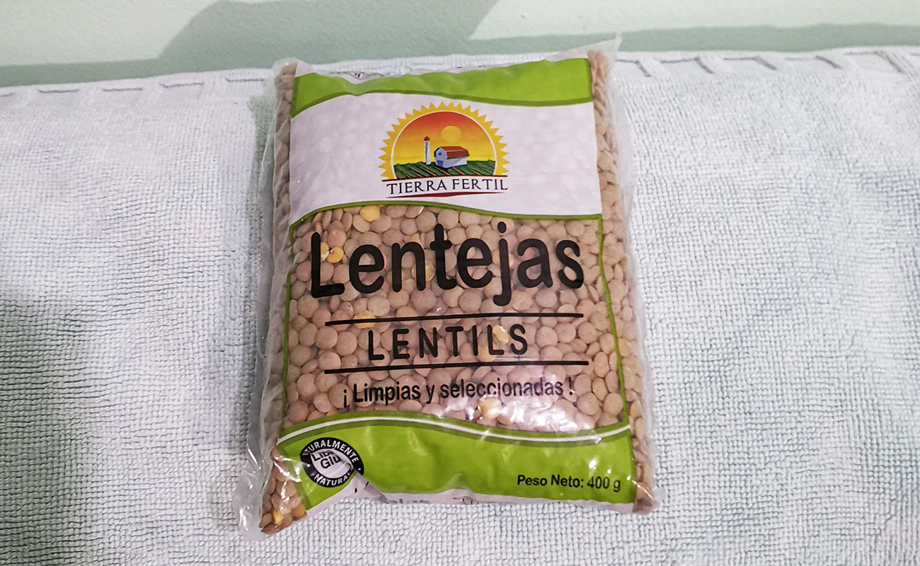 Lentejas 400g / Tramo Mercado Municipal, Heredia-17102023