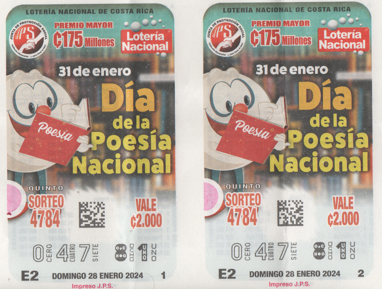 loteria-047-71-jps-dia-de-la-poesia-nacional-costa-rica-domingo-28012024
