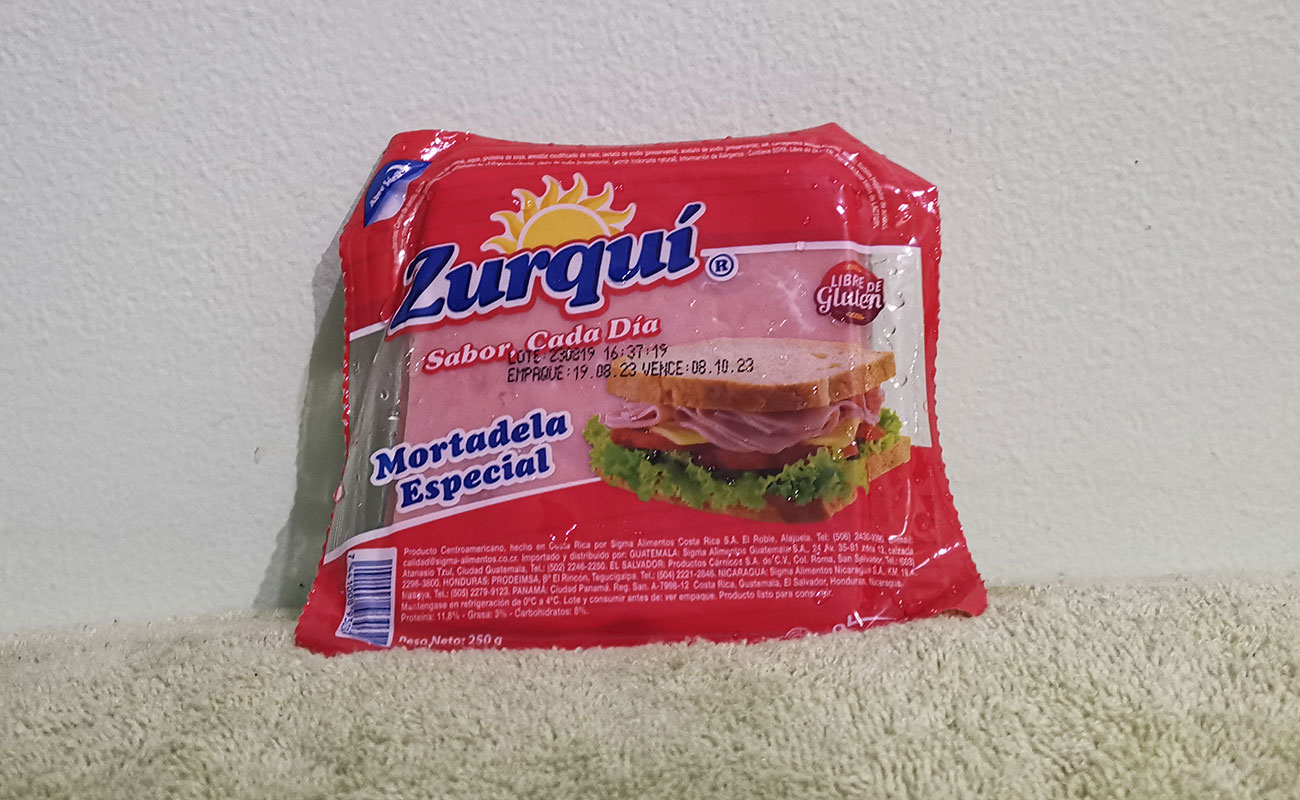 Mortadela Especial 125g / Zurqui, AMPM, San Francisco, Heredia 10092023