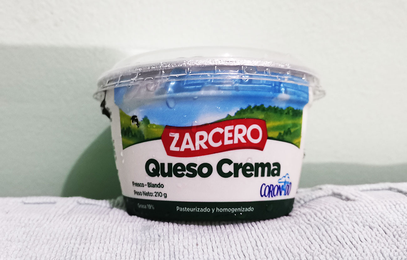 Queso Crema 210g / Zarcerto, AMPM, San Francisco, Heredia 26092023