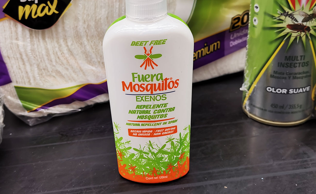 Repelente Natural contra Mosquitos 120ml / Exenos, Supermercado Maxpormenos San Francisco Heredia 12102023