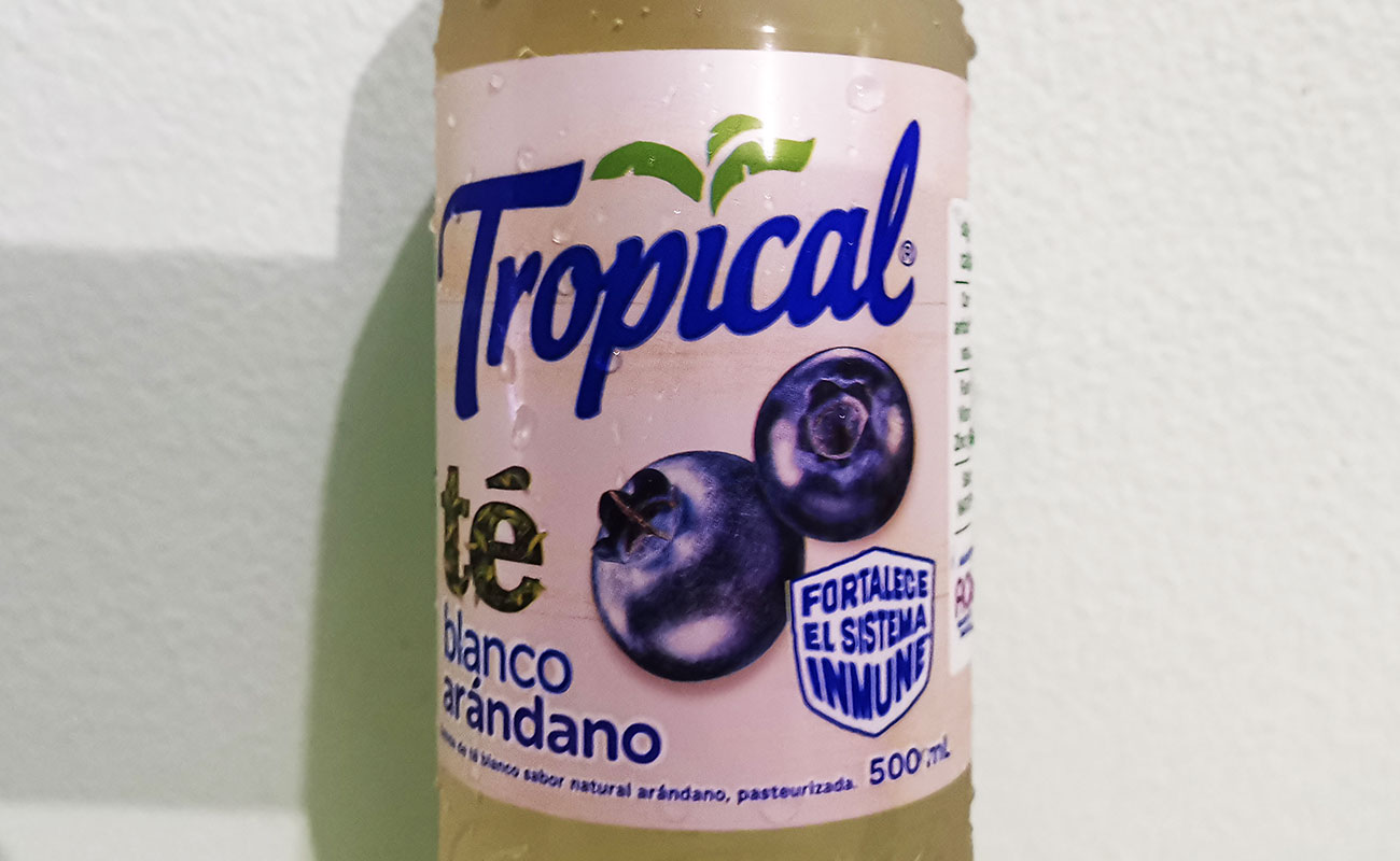 Te Blanco de Arandanos 500ml / Tropical, Walmart San Francisco Heredia 11092023